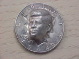 1964 Silver Kennedy Pop Out Half Dollar Coin