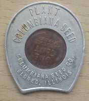 1946 Encased Coin Plant Columbiana Seed