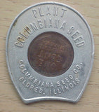 1946 Encased Coin Plant Columbiana Seed