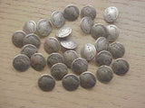 30 Old Vintage Buffalo Nickel Style Buttons