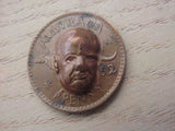 1952 Australia Penny Churchill Pop Out Coin