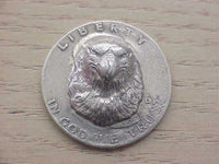 Eagle Head Pop Out Franklin Half Dollar Coin