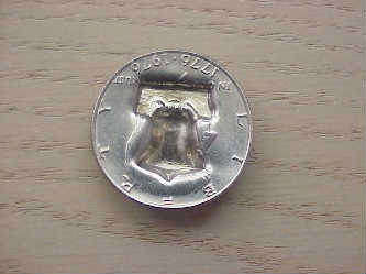 1976 Bicentennial Half Dollar Liberty Bell Pop Out Coin Popout Coins