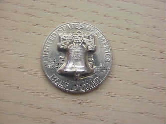 1976 Bicentennial Half Dollar Liberty Bell Pop Out Coin Popout Coins