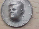 Kennedy Pop Out Pendant Coin Style